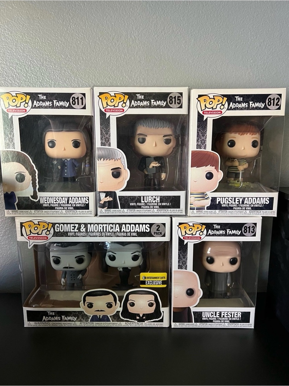 Addams Family Funko Pop Set